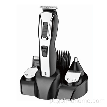 6in1 homens aparadores de cabelo grooming kit com aparador